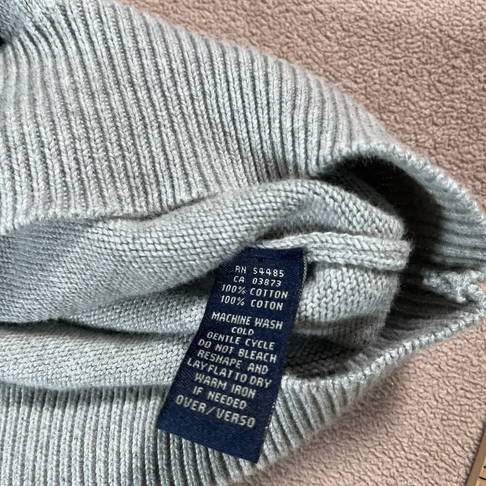 VTG 90s Y2K American Eagle Argyle Academia Pullover Cotton Sweater Men's L Golf